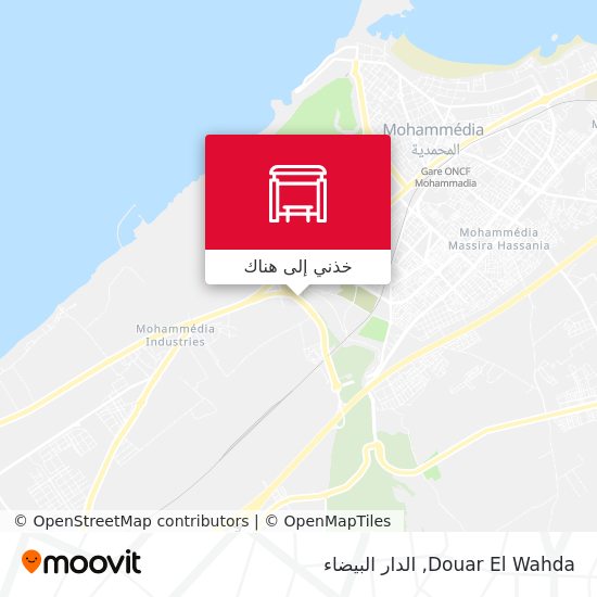 خريطة Douar El Wahda