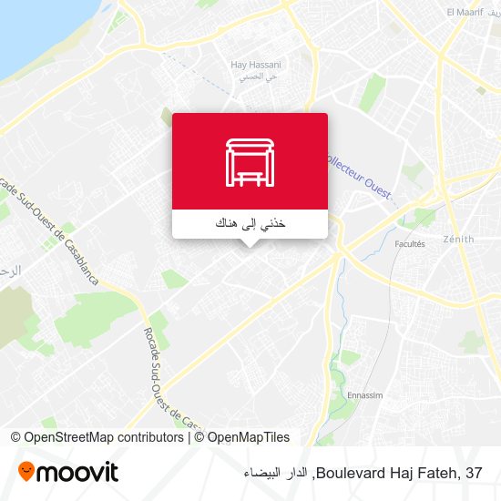 خريطة Boulevard Haj Fateh, 37