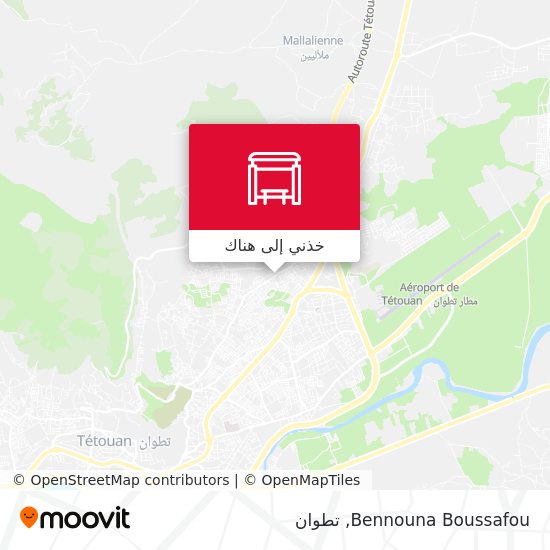 خريطة Bennouna Boussafou