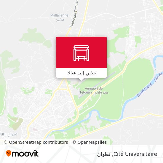 خريطة Cité Universitaire