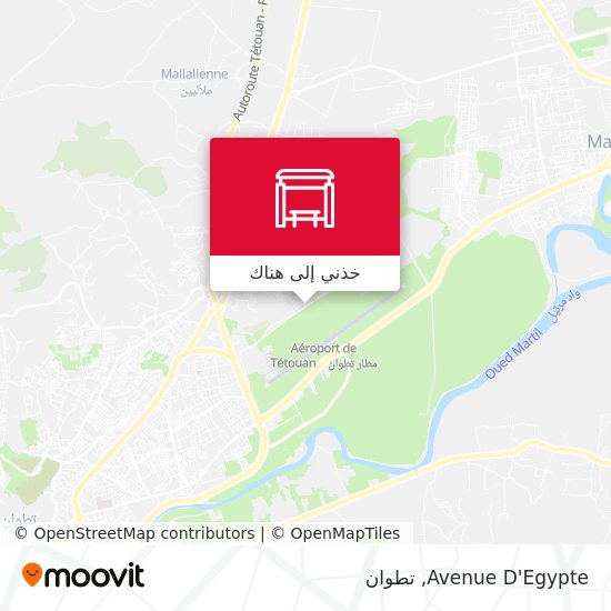 خريطة Avenue D'Egypte