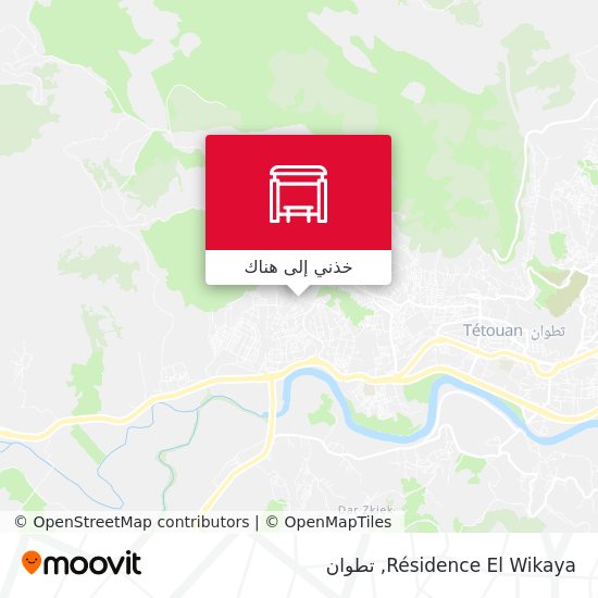 خريطة Résidence El Wikaya