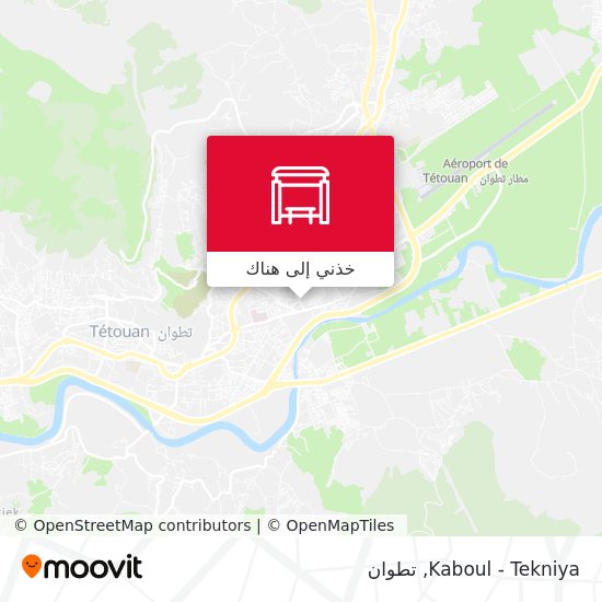 خريطة Kaboul - Tekniya