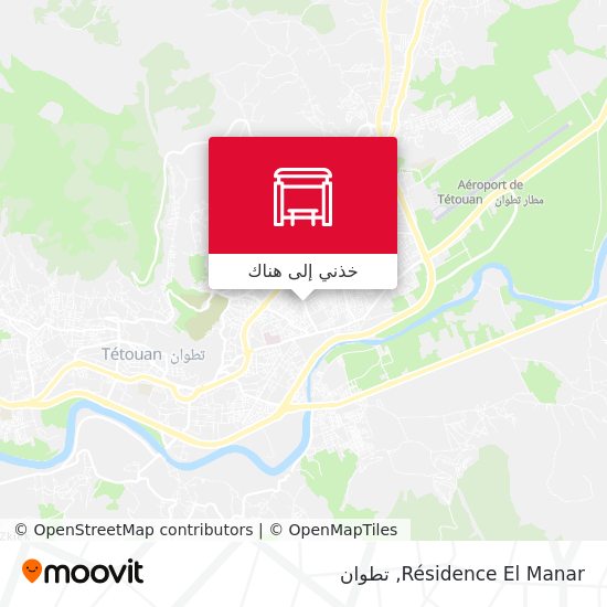 خريطة Résidence El Manar