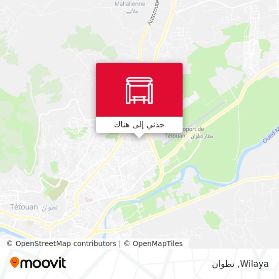 خريطة Wilaya