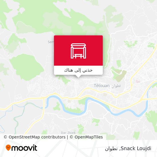 خريطة Snack Loujdi