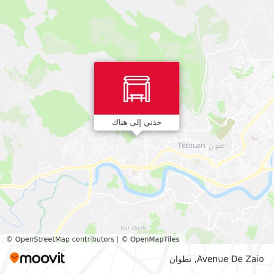 خريطة Avenue De Zaio