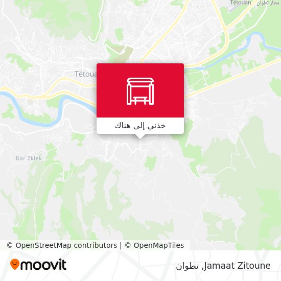 خريطة Jamaat Zitoune
