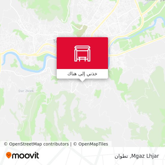 خريطة Mgaz Lhjar