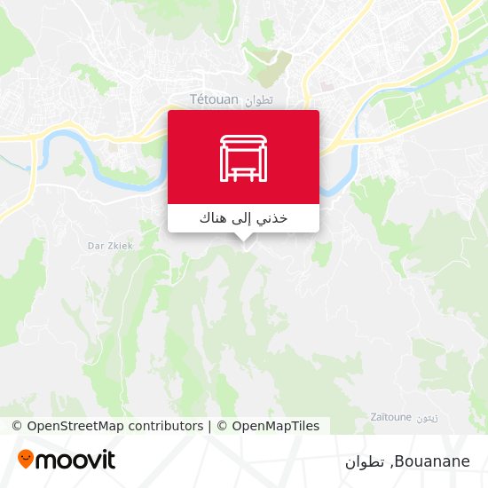 خريطة Bouanane