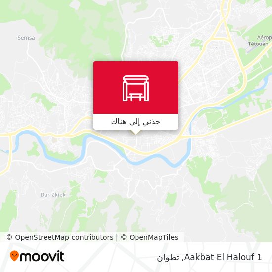 خريطة Aakbat El Halouf 1