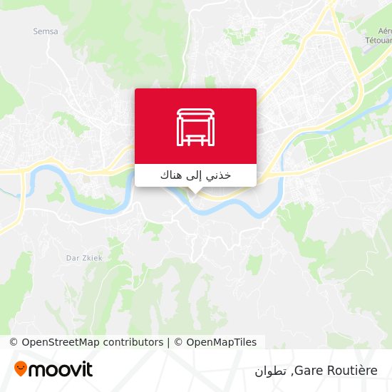 خريطة Gare Routière
