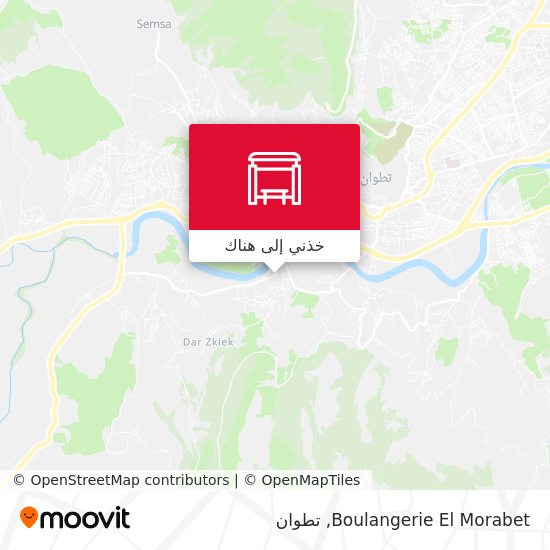 خريطة Boulangerie El Morabet