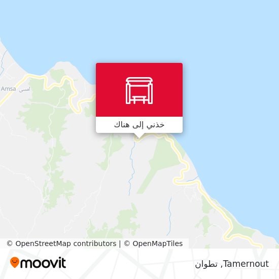 خريطة Tamernout