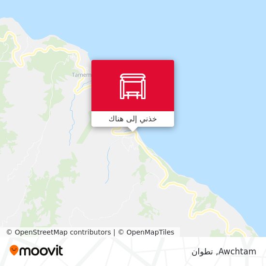 خريطة Awchtam