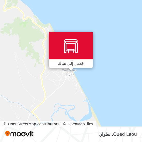 خريطة Oued Laou