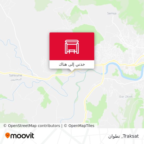 خريطة Traksat