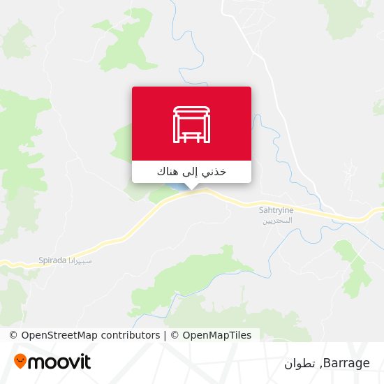 خريطة Barrage