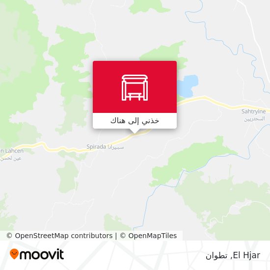 خريطة El Hjar