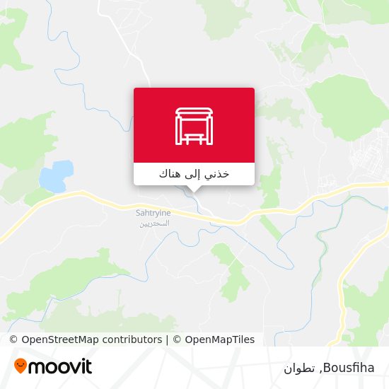 خريطة Bousfiha