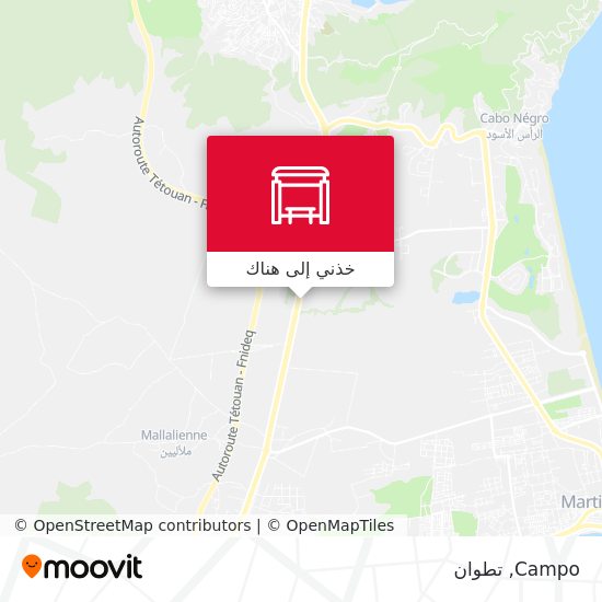 خريطة Campo
