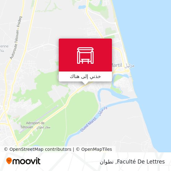 خريطة Faculté De Lettres
