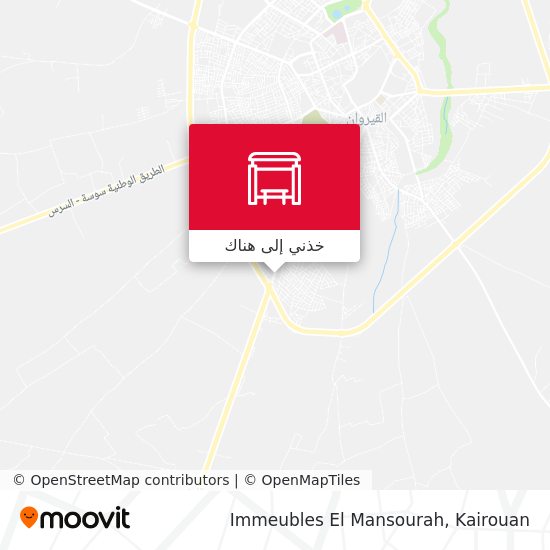 خريطة Immeubles El Mansourah