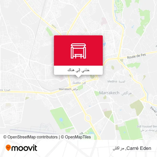 خريطة Carré Eden