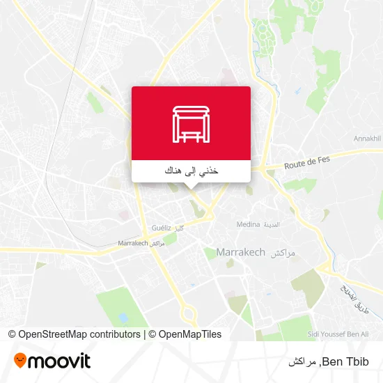 خريطة Ben Tbib