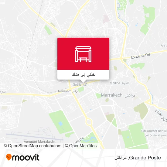 خريطة Grande Poste