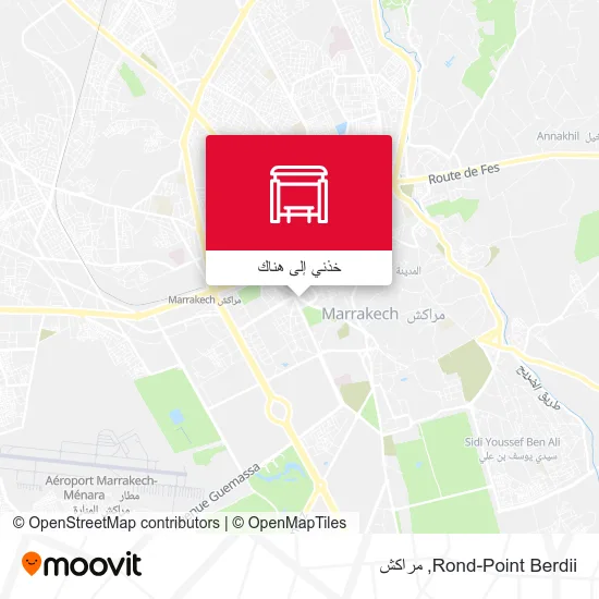 خريطة Rond-Point Berdii
