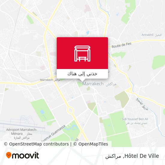 خريطة Hôtel De Ville