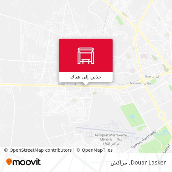 خريطة Douar Lasker