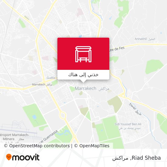 خريطة Riad Sheba