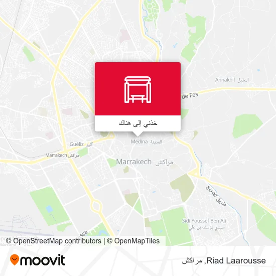 خريطة Riad Laarousse