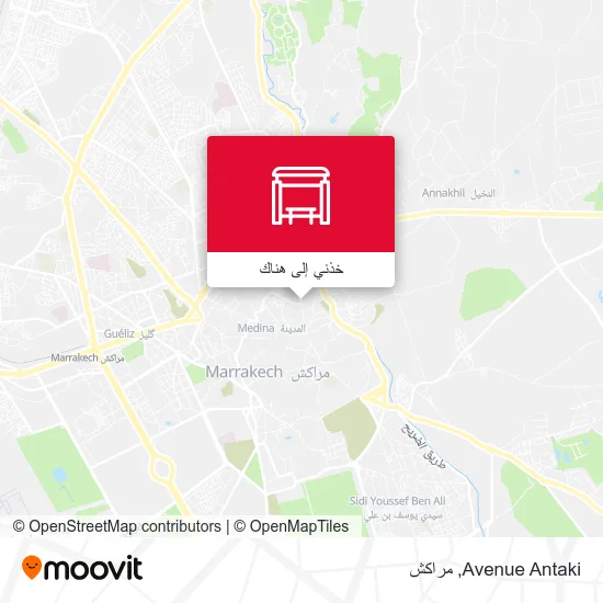 خريطة Avenue Antaki