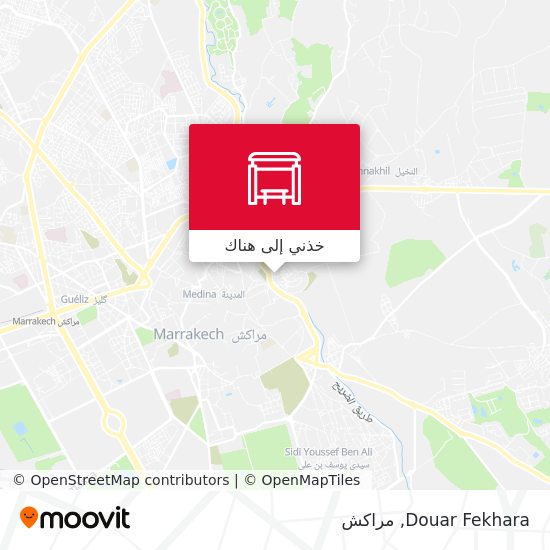 خريطة Douar Fekhara