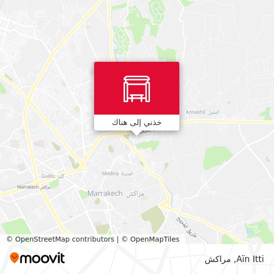 خريطة Aïn Itti