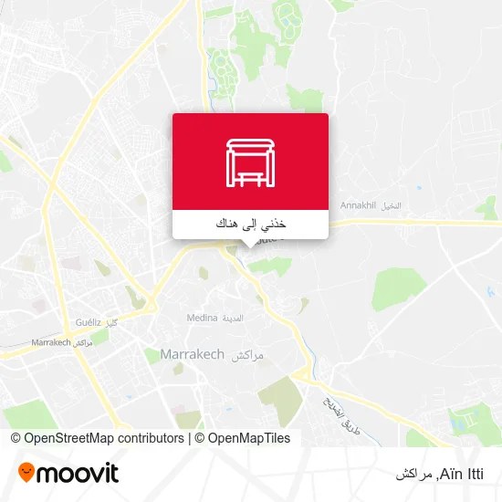 خريطة Aïn Itti