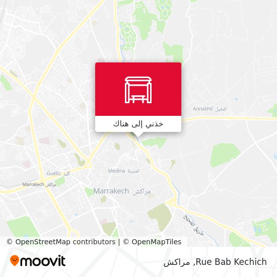 خريطة Rue Bab Kechich