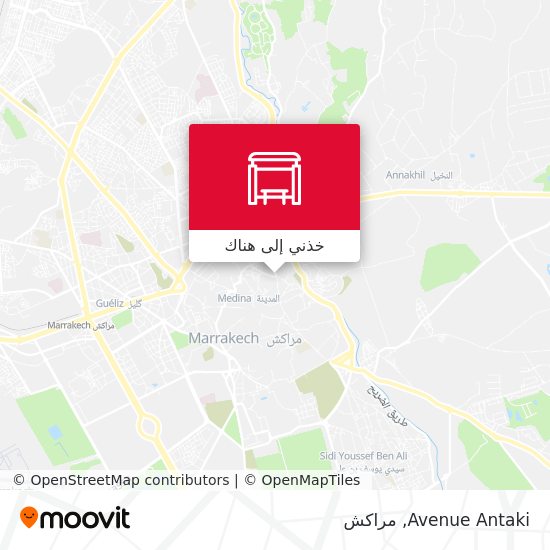 خريطة Avenue Antaki
