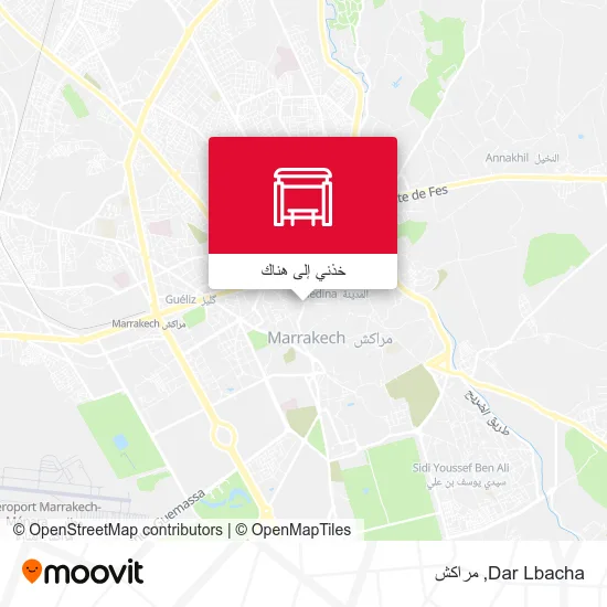 خريطة Dar Lbacha