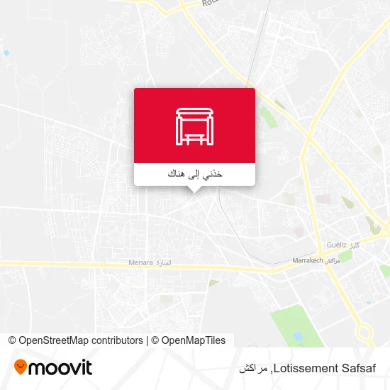 خريطة Lotissement Safsaf