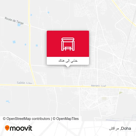 خريطة Doha