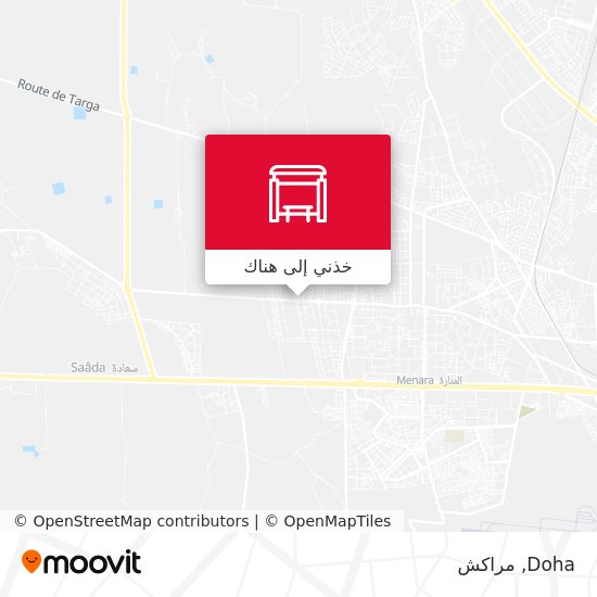 خريطة Doha