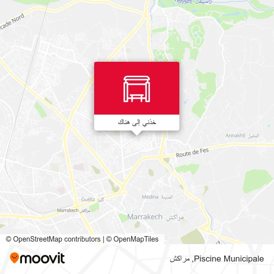 خريطة Piscine Municipale
