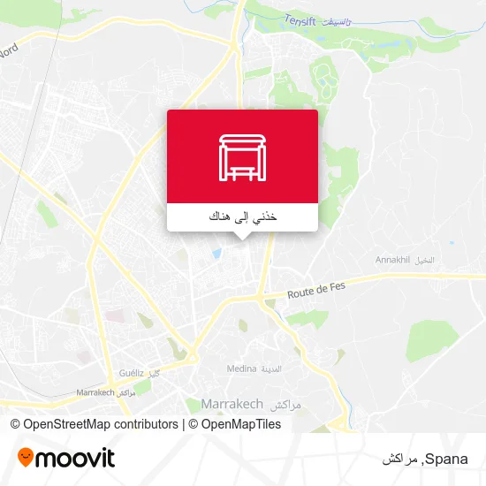 خريطة Spana