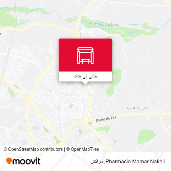 خريطة Pharmacie Mamar Nakhil