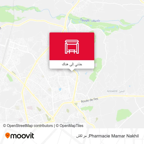 خريطة Pharmacie Mamar Nakhil