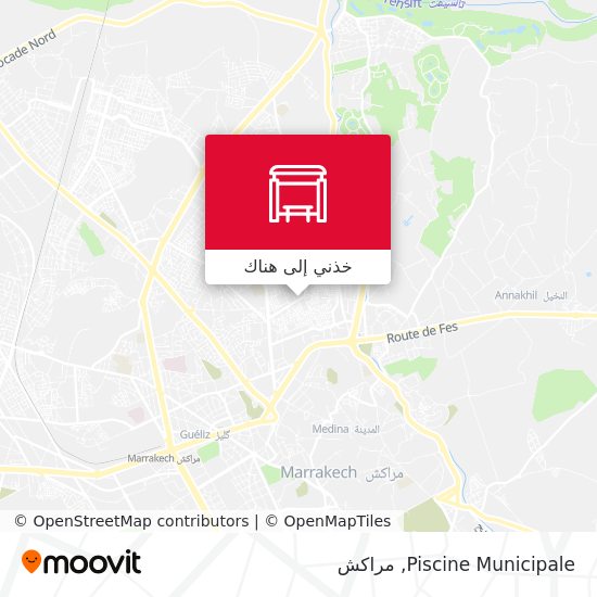 خريطة Piscine Municipale